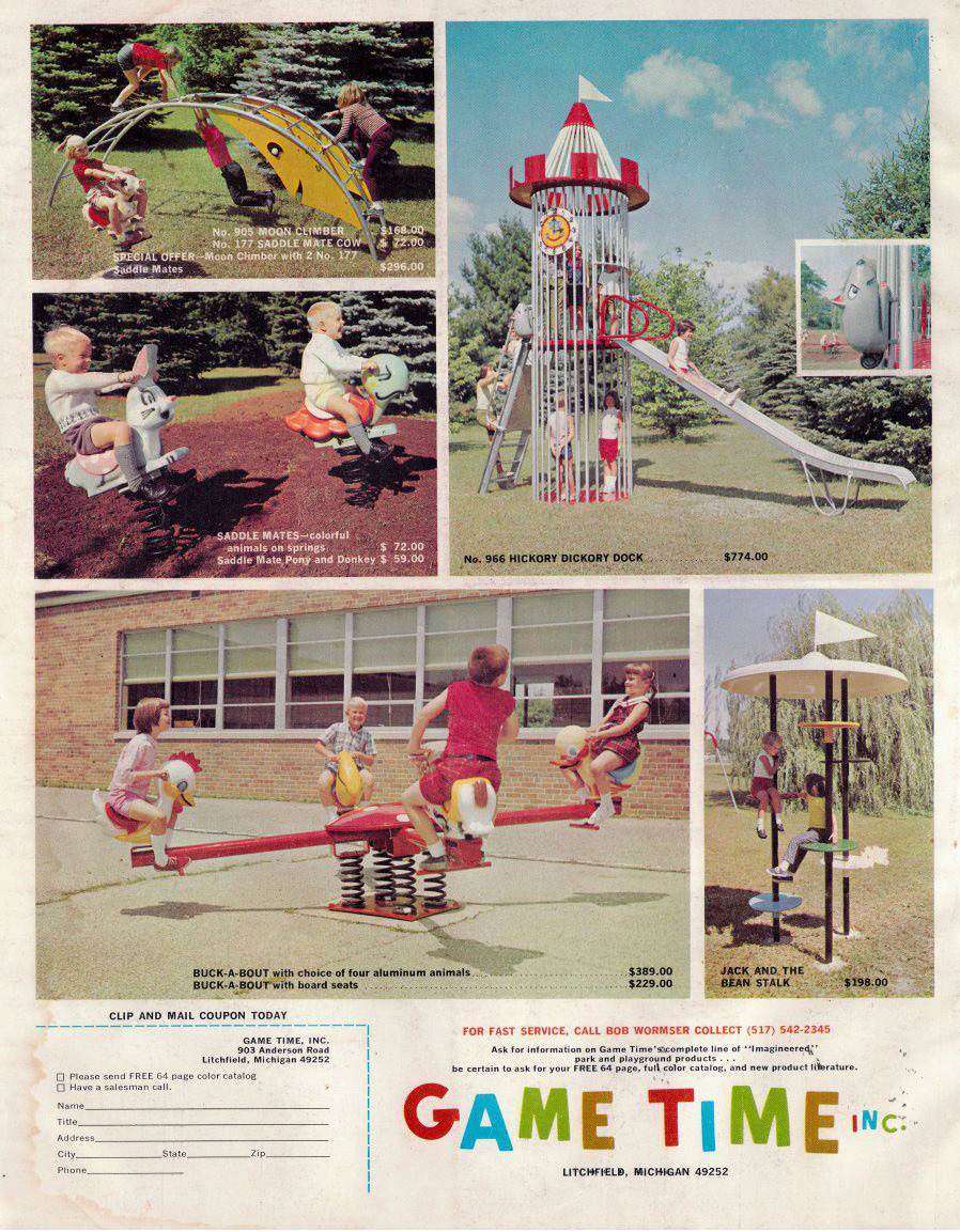 29 glimpses at what playgrounds used to look like