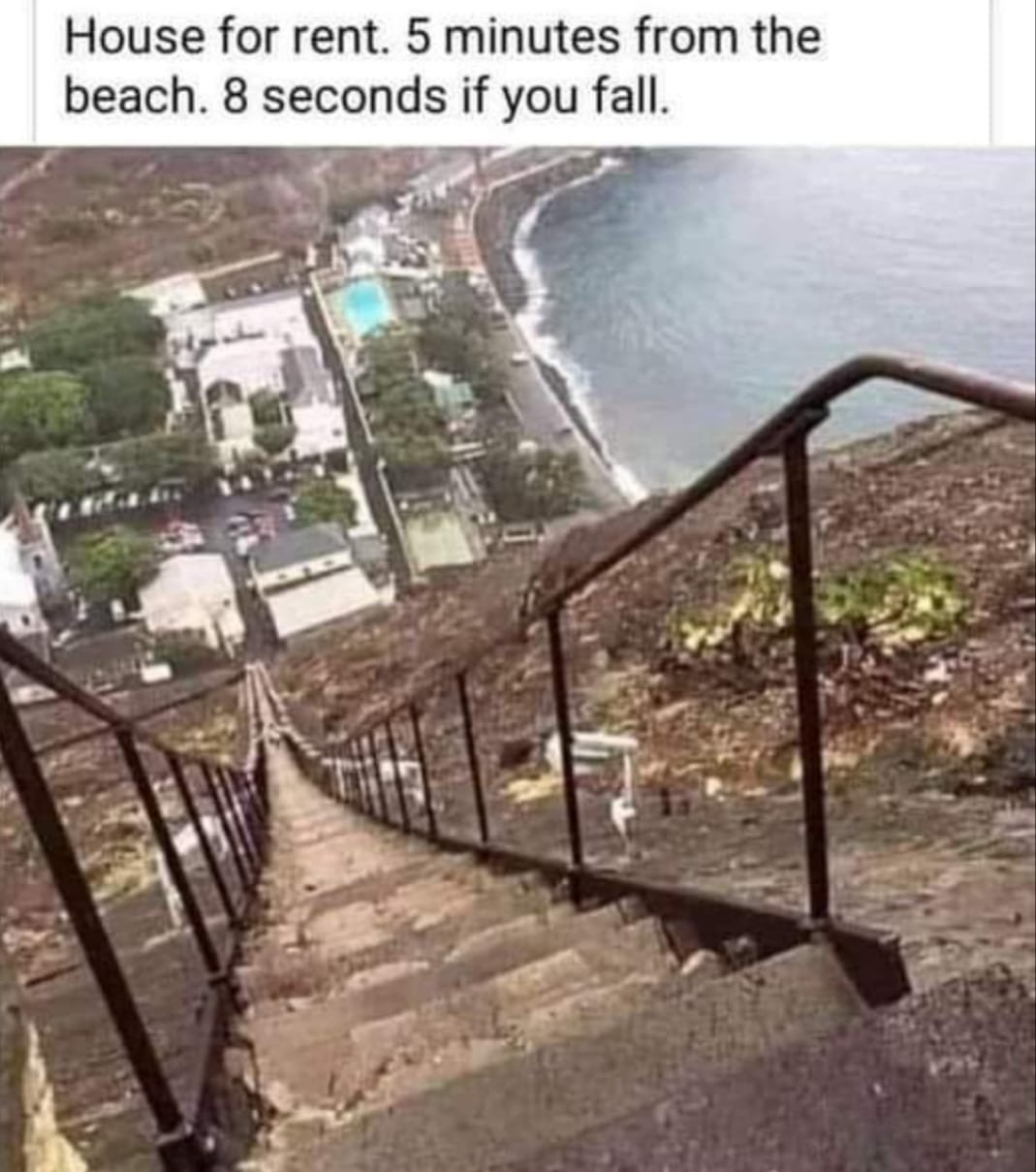 funny memes - dank memes - house for rent 5 minutes from the beach 8 seconds if you fall - House for rent. 5 minutes from the beach. 8 seconds if you fall.