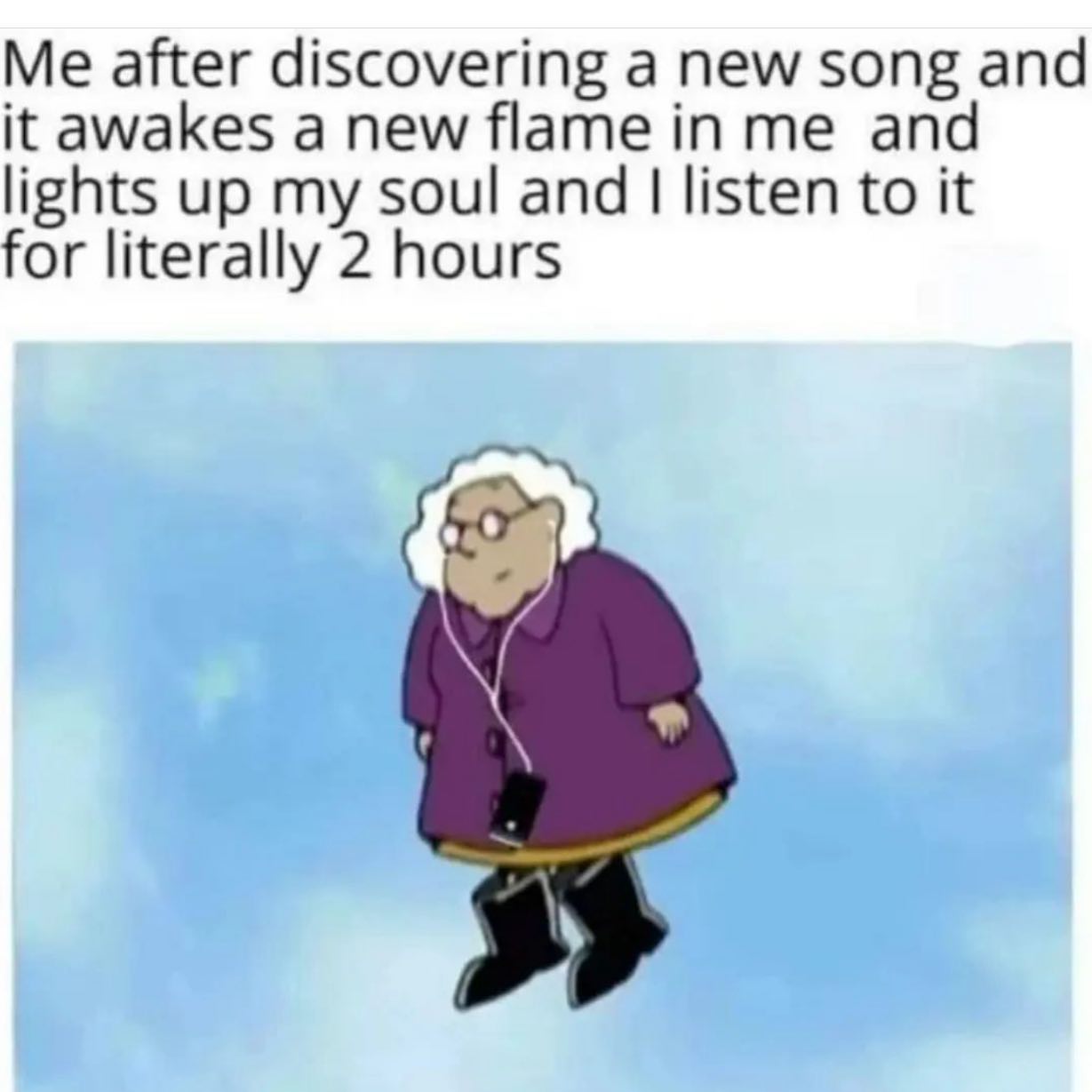 When the music touches your soul