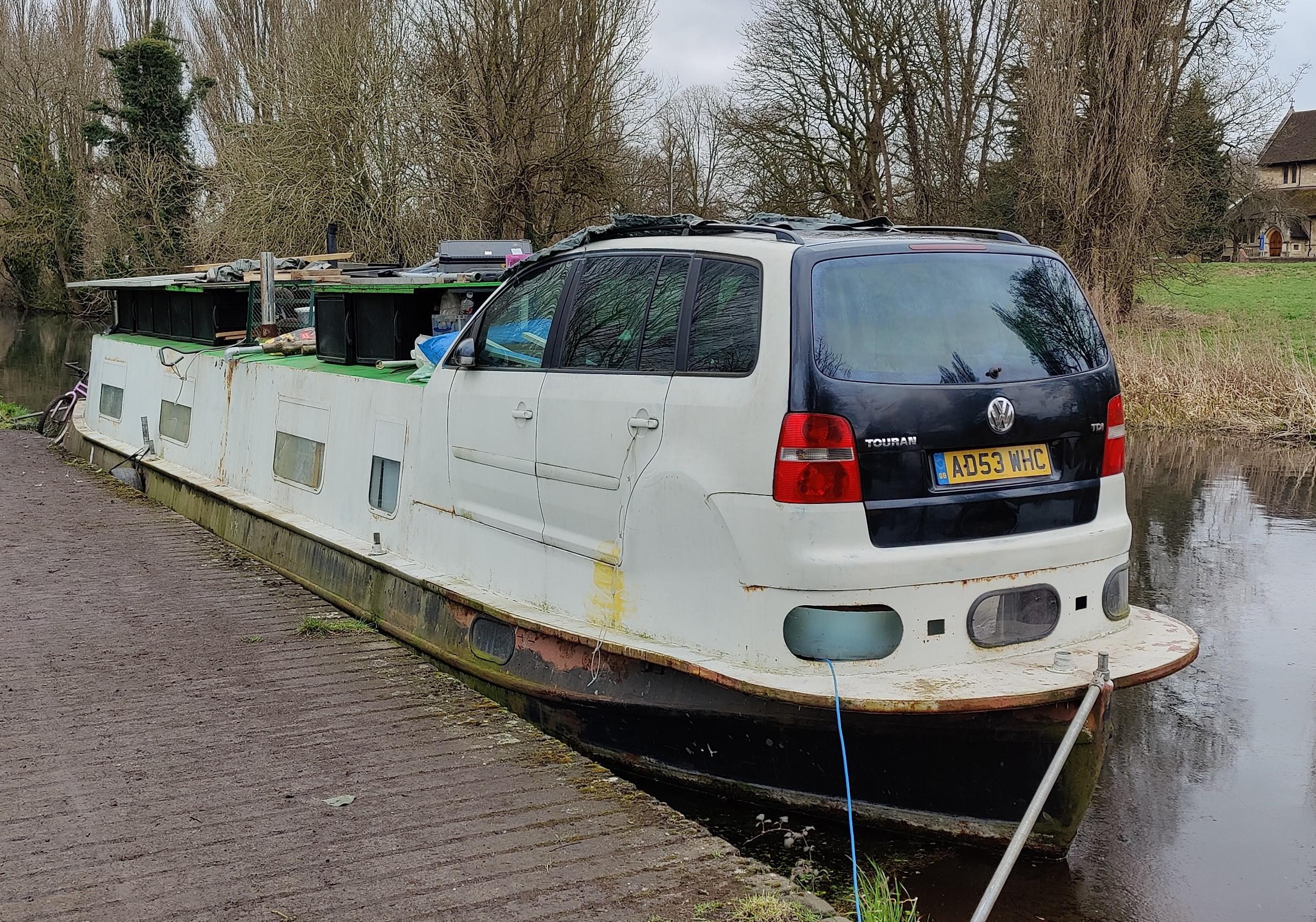 Your friend invites your group to his house boat for some time on the water.