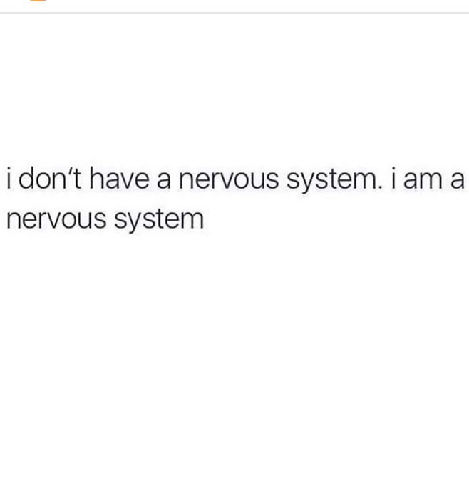 Anxiety be like....