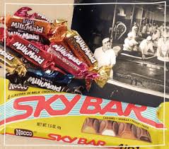 The kids of our grandparents' generation loved skybars and looked forward to eating them even after Halloween