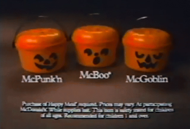 The original halloween buckets