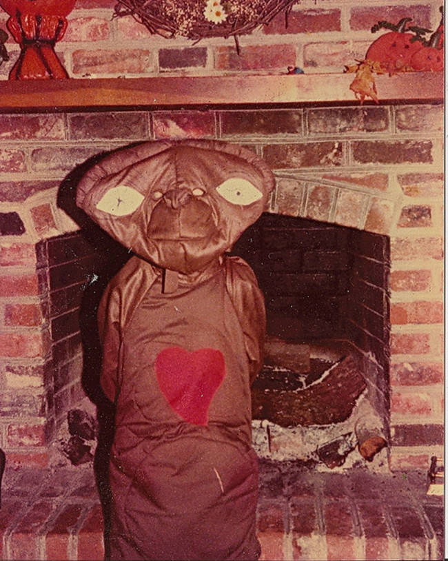 Ewoks, ET, and Alf were popular costumes of the '80s