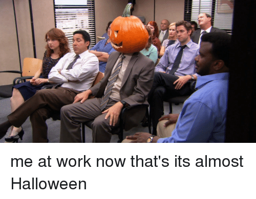 When you gotta work on Halloween