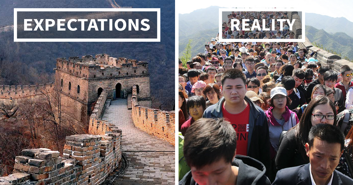 Expectations vs Reality memes - travel expectations vs reality -