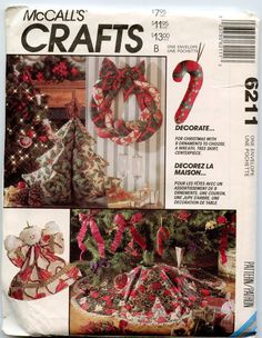 The cheugy crafts that popped up at the seemingly endless craft fairs at every school, church, and community center. The '90s were craft crazy and Christmas was the apex of their season.