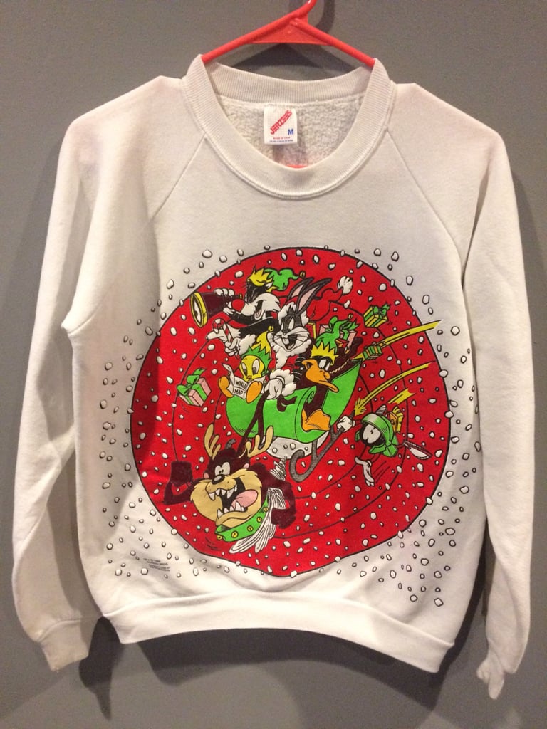 Everyone had their favorite Loonytoons character- Taz or tweety sweatshirts were on trend