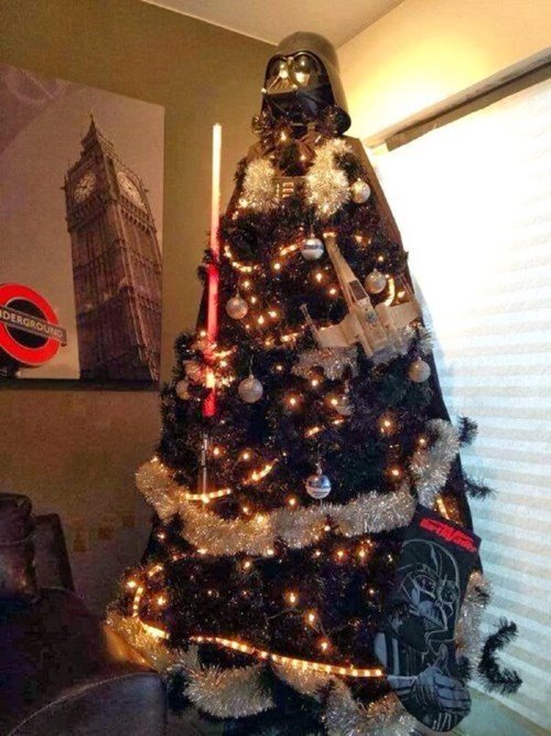 This Darth Vader tree