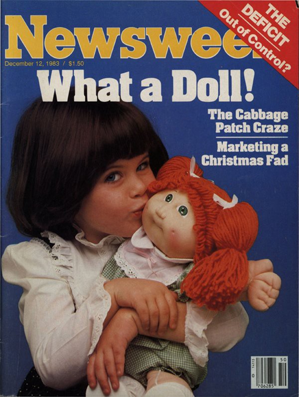 Cabbage craziness- parents stood in line, slept in line, and oddly enough, no one was trampled, killed, or beaten over dolls back then. Imagine!?