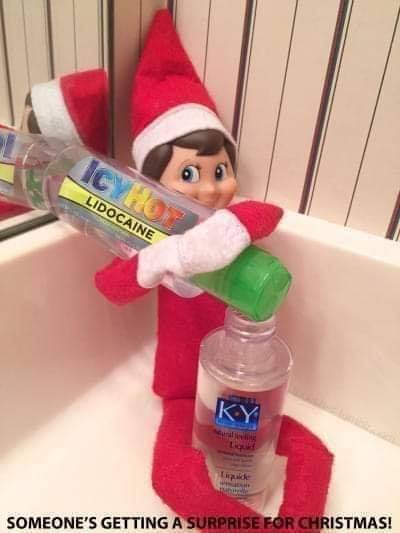 Elf on the shelf for adults