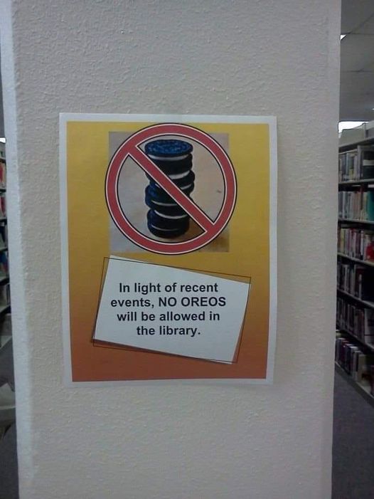 Shhhh! This is a LIBRARY