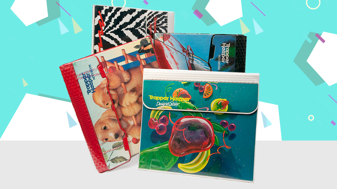 You had to pick the perfect trapper keeper- it defined you as much as your lunch box.