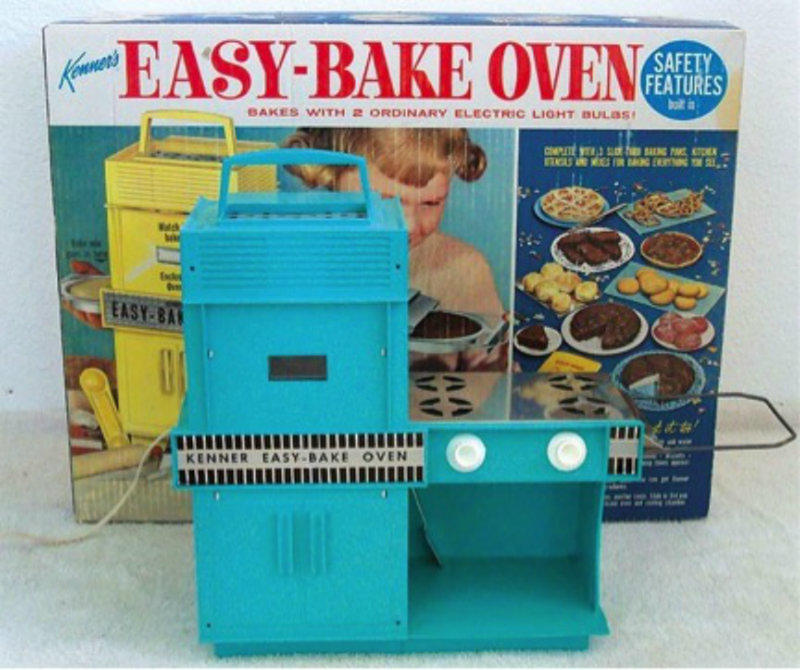 And I'll bet those easy bake oven cupcakes are almost ready to come out the oven now!