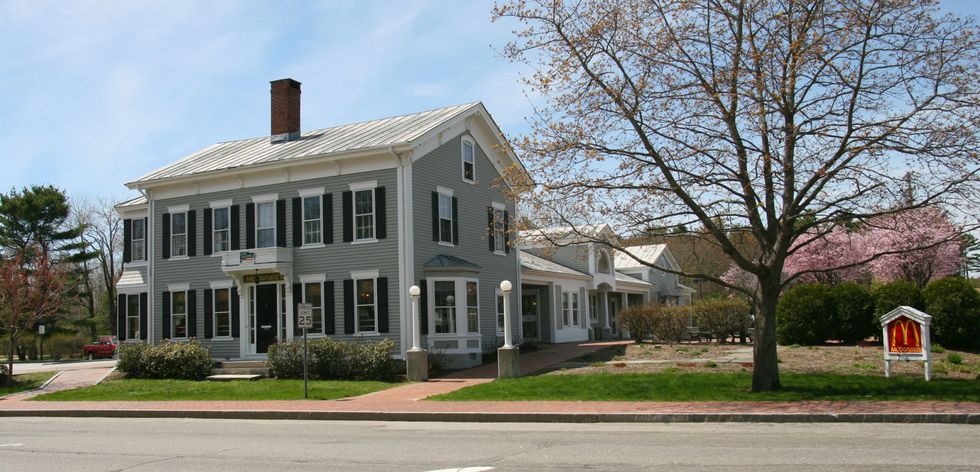 Maine's got a McDonald's built into an old mansion!