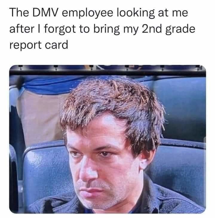 28 memes about the DMV