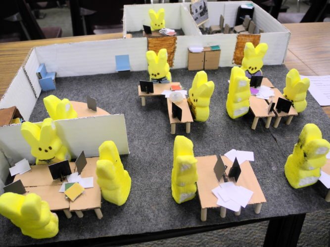 29 people with too much time and too many peeps