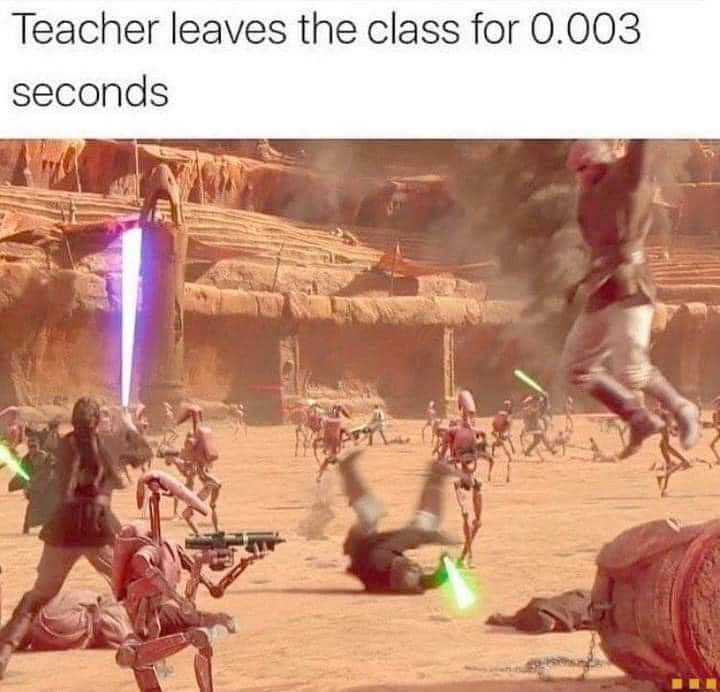 30 for the teachers