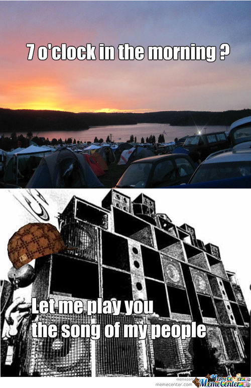 35 memes that accurately sum up music festivals