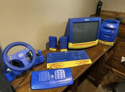 The matchy-matchy computer gear for kids. Blue for boys and pink princesss for girls. These were about $300 higher than other models because they were blue or pink, the specs were shit and the peripherals never worked well