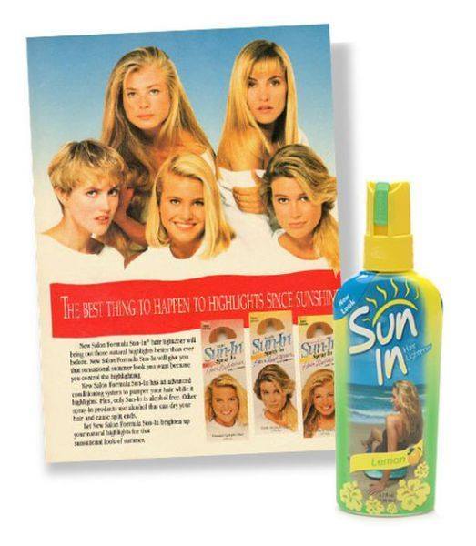 When we were kids, kids weren't allowed to get dye jobs. We had koolade and this stuff that sometimes turned your hair orange