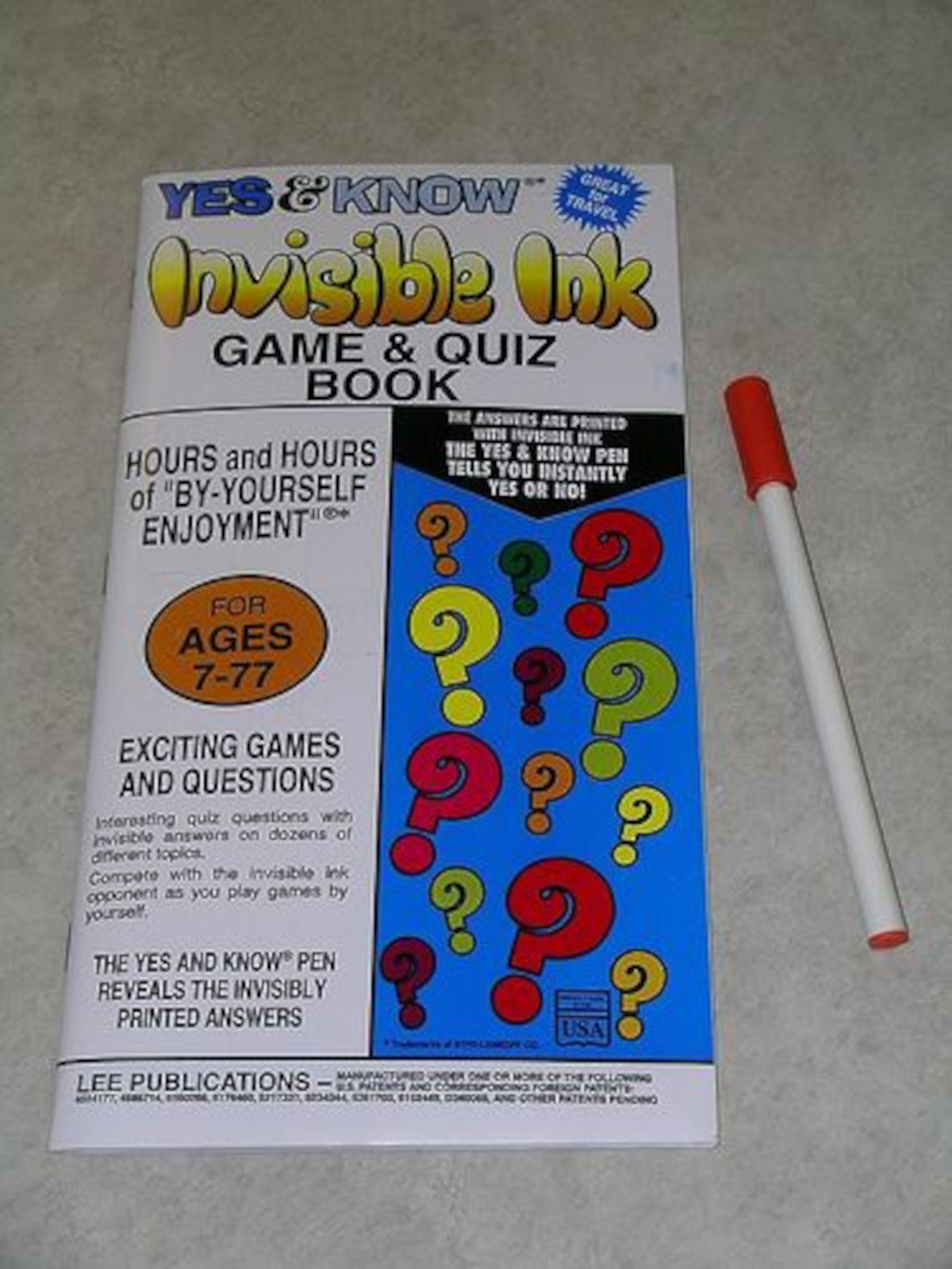 When you went on a day trip, your mom always had a stack of these because there were no backseat videos or phones with apps in those days- nothing to prevent you from trying to throw your sibling out the rolled down window. SO these were handed out at different intervals along with a stern "Don't make me come back there" or "Don't make me pull this car over" threat when you knew the outcome was something that would make sitting veyy difficult.