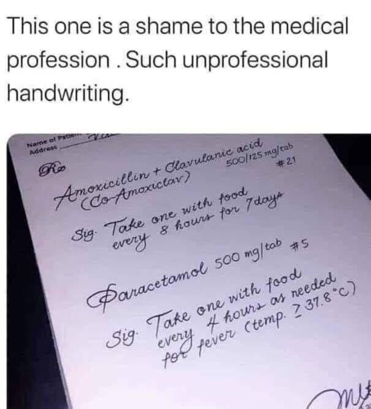 Dose of laughs: RX for docs & med students