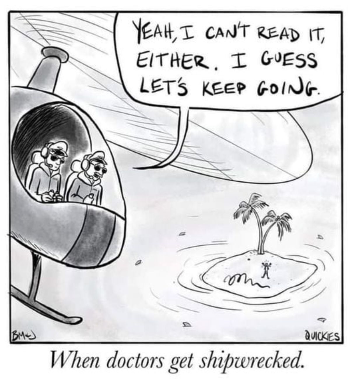 Dose of laughs: RX for docs & med students