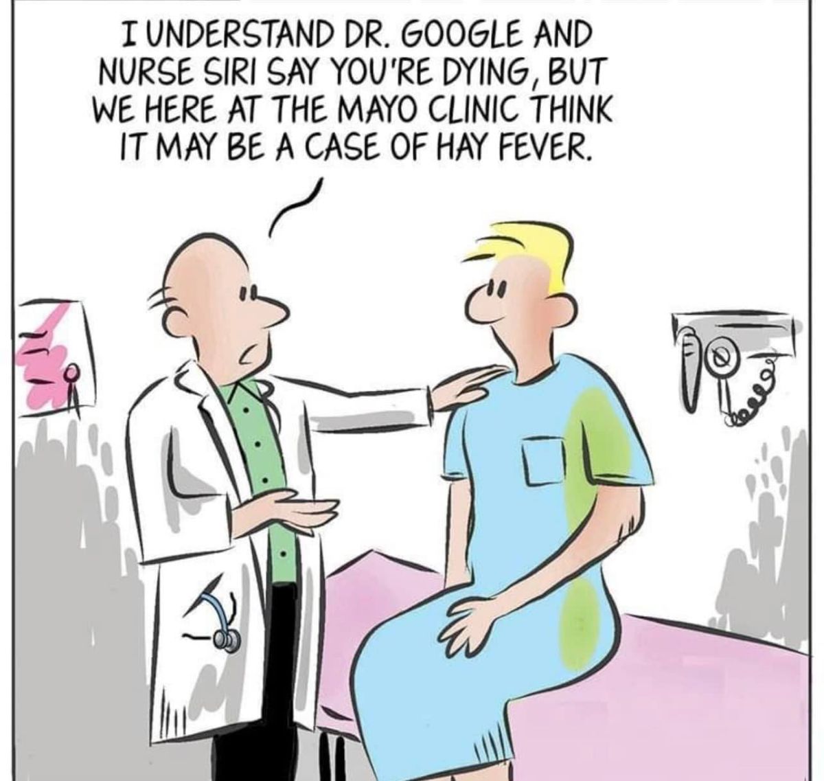 Dose of laughs: RX for docs & med students