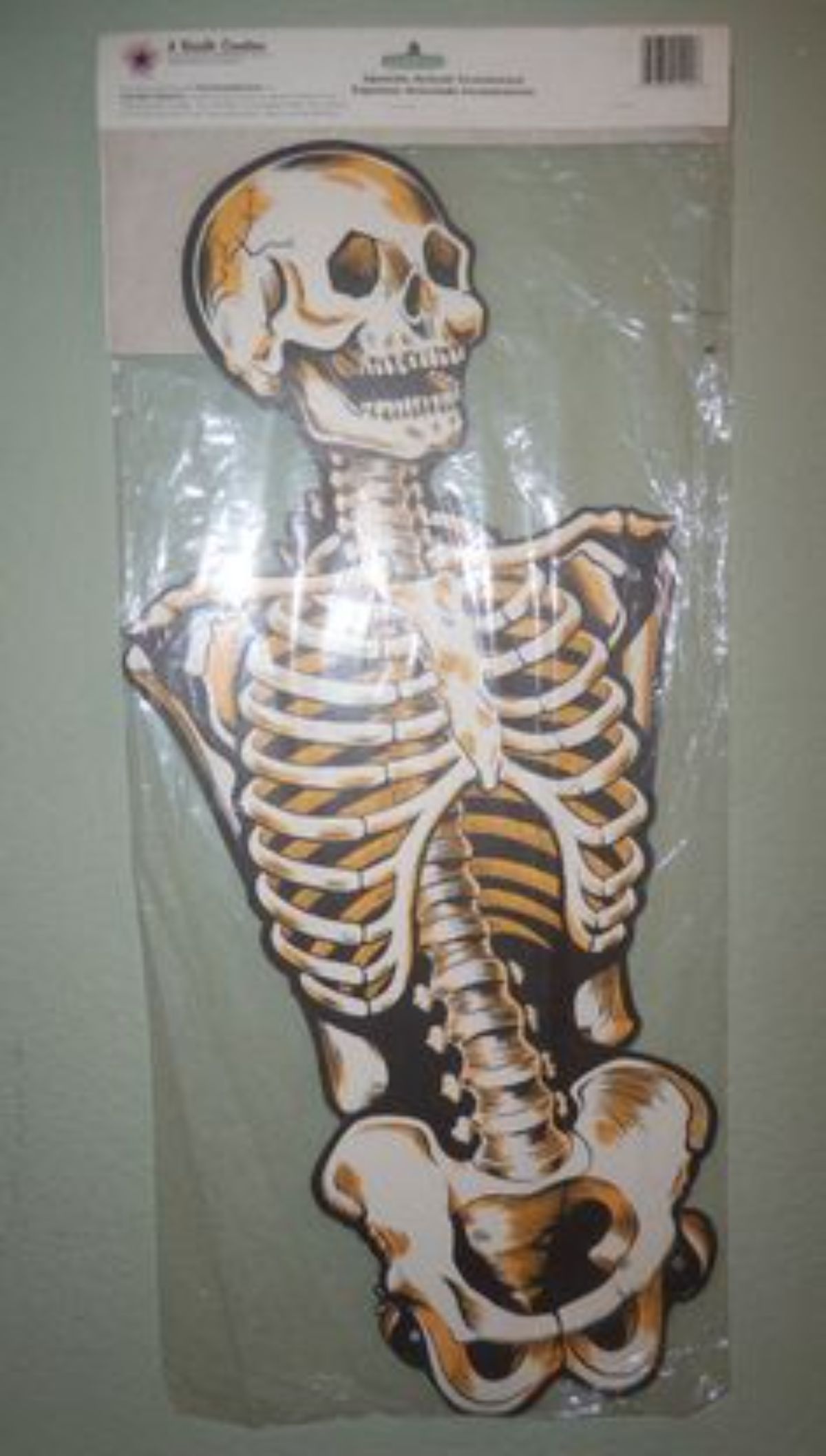 '70s kids will remember moving and posing their Mr. Bones- these hung in elementary school hallways and front doors everywhere.