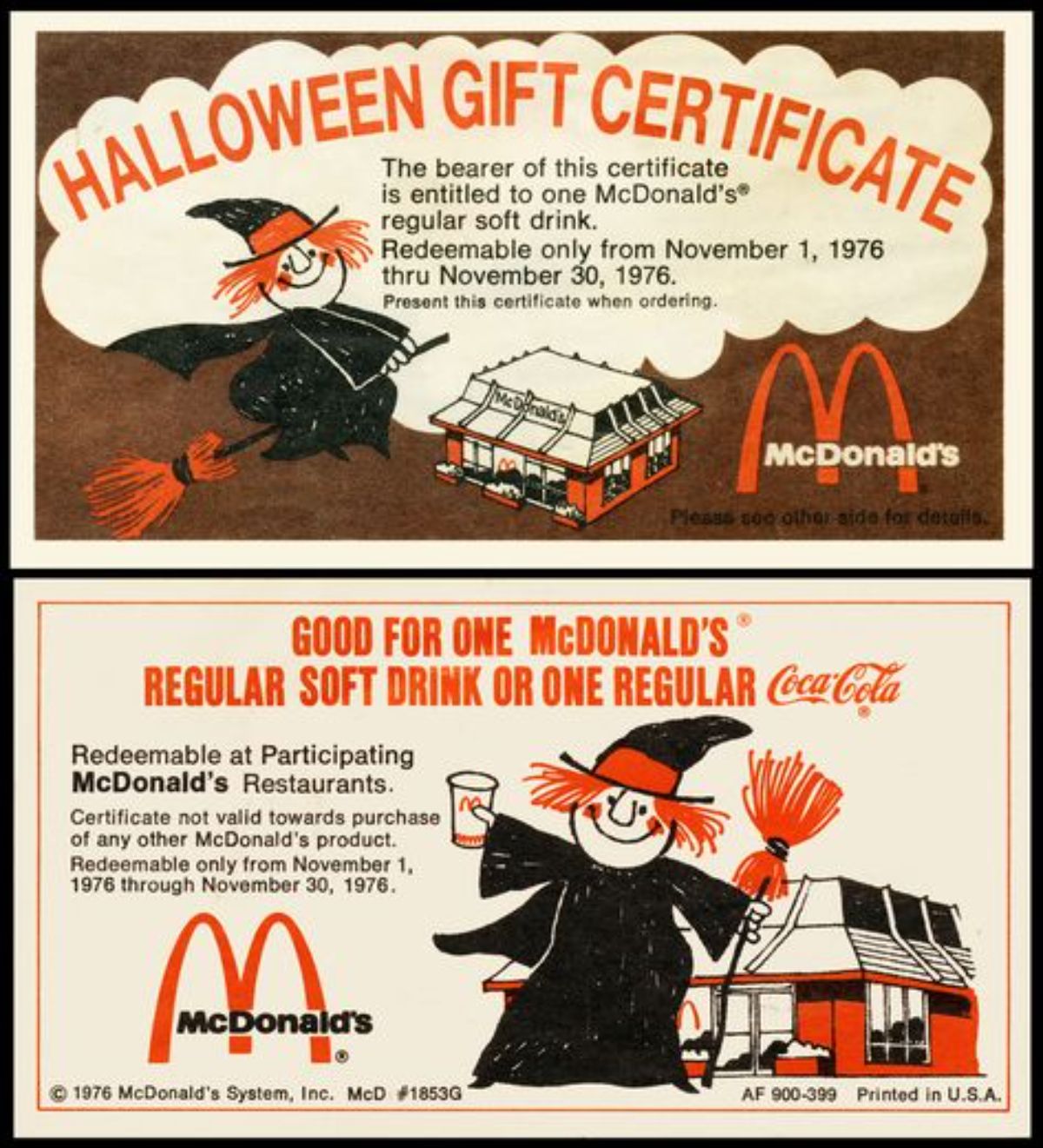 These were even around in the '90s, finding these in your bag was pure gold. And usually, it was for either a cone or a Sundae. Then Wendys and Icee got on board and started doing coupons too.