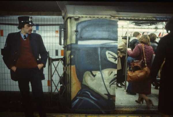 The Infamous New York City Subway in the 1980s