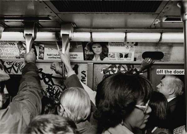 The Infamous New York City Subway in the 1980s
