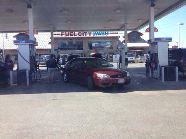 hood gas station - Fuel City Wash