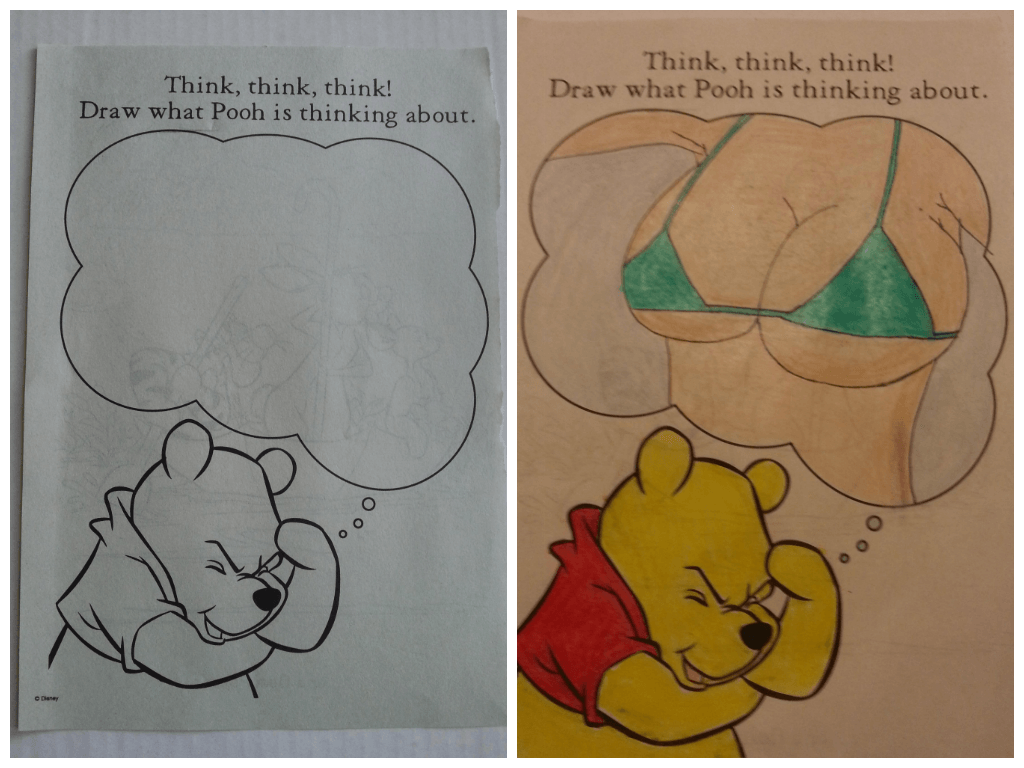 think think think draw what pooh is thinking about - Think, think, think! Draw what Pooh is thinking about. Think, think, think! Draw what Pooh is thinking about.