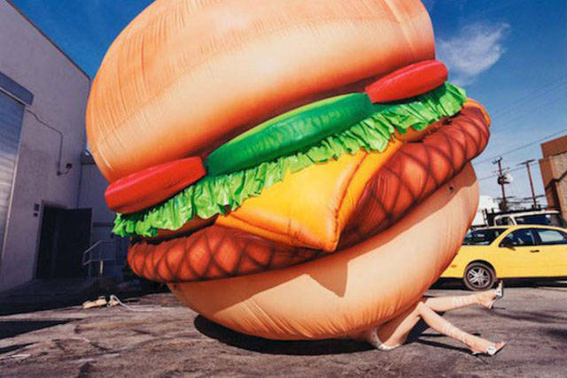 fail pics  david lachapelle death by hamburger
