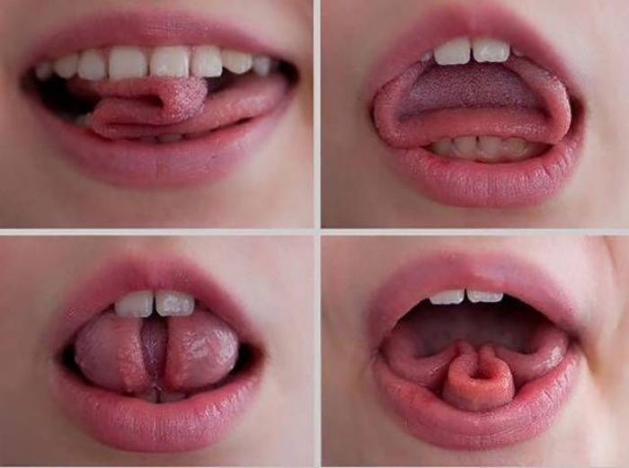 random weird pic tongue trick