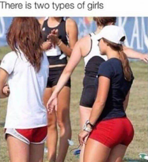 there are 2 types of girl - There is two types of girls