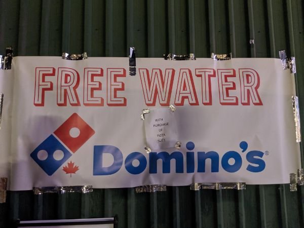 banner - Free'Water Domino's