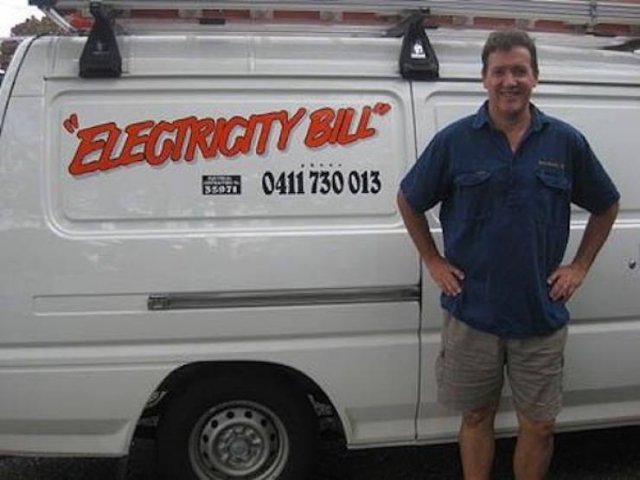 funny electrical company names - Eectricity Bill 0411 730 013