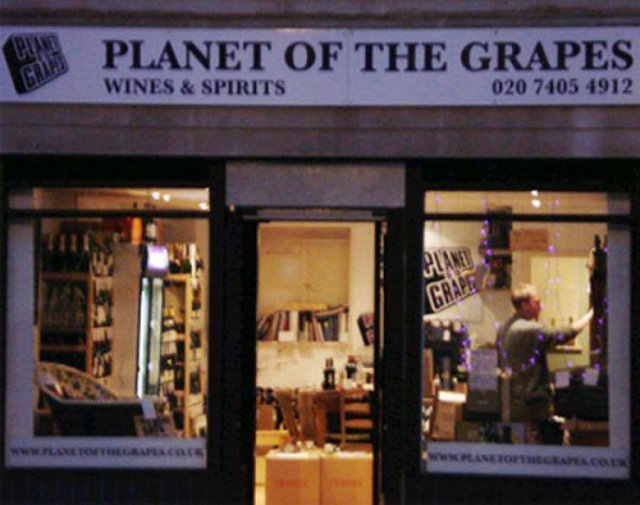 planet of the grapes - Planet Of The Grapes Wines & Spirits 020 7405 4912