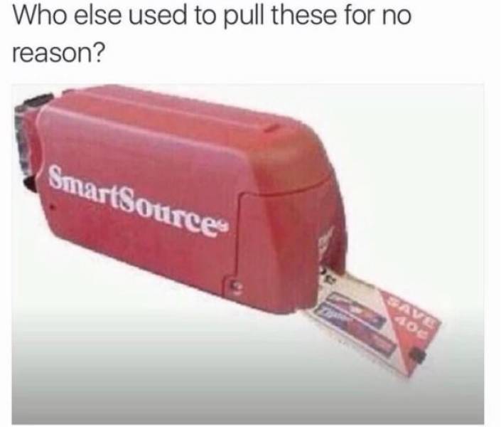 hardware - Who else used to pull these for no reason? SmartSource