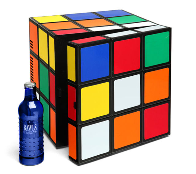 Rubik's Cube Mini-Fridge - Get it <a href="http://www.thinkgeek.com/product/1cb1/" target="_blank">here</a>.