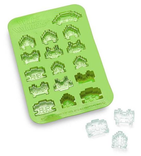 Space Invaders Ice Cube Tray - Get it <a href="http://www.amazon.com/Space-Invaders-Ice-Cube-Tray/dp/B008FZ8V8A" target="_blank">here</a>.
