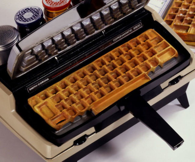 Keyboard Waffle Iron - out of stock.