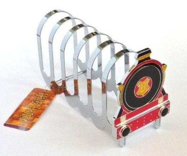 Harry Potter Hogwarts Express Toast Rack - Buy here. http://www.amazon.com/gp/product/B007R73WOA?pldnSite=1