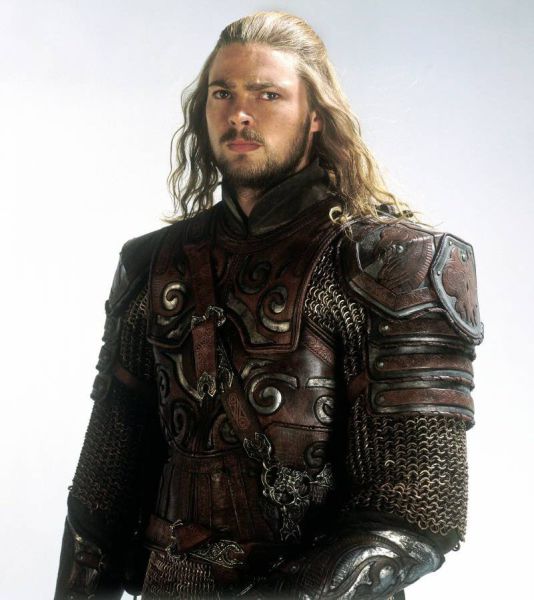 Eomer

He became known as Eomer Eadig, or “the Blessed”, because during his reign Rohan recovered from the hurts of the War and became a rich and fruitful land again. Éomer had met Lothíriel, daughter of Prince Imrahil of Dol Amroth during his stay in Gondor, and they were wed. She bore him a son Elfwine, who succeeded him after his death.