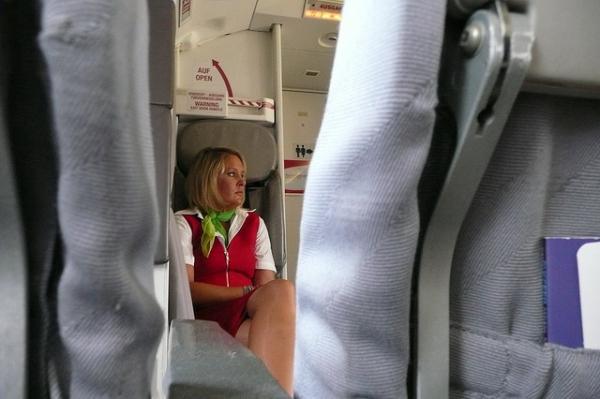 When flight attendants are nitpicking about bags going under the seats and people turning off cell phones, they are just enforcing FAA rules. If caught not enforcing them, they are technically breaking a federal law and are held responsible. So cut them some slack, they’re just doing their job.
