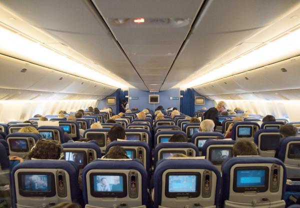 The Boeing 747-400 cabin has 4,786 square feet and cruises at 575 mph.
