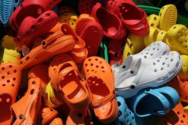 Crocs
If you know anyone that wears Crocs, do them a favor and donate them to Soles4Souls.